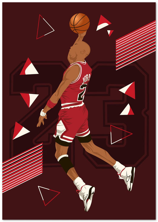 Michael Jordan Dunk - @miracle_std