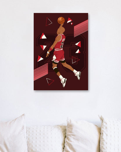 Michael Jordan Dunk - @miracle_std