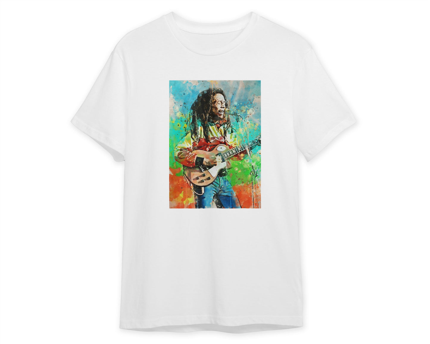 bob marley watercolors art - @Baracca