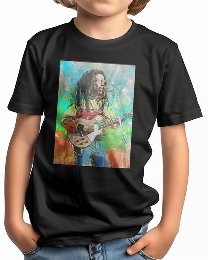 bob marley watercolors art - @Baracca