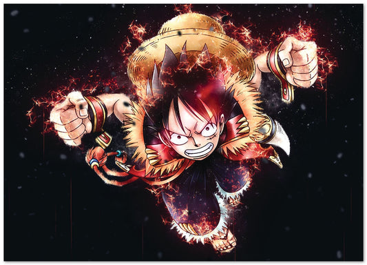 Luffy Angry - @Masahiro_art