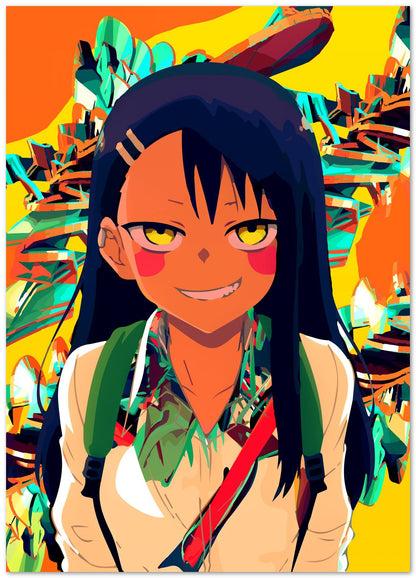 Nagatoro wpap art vector anime - @SyanArt