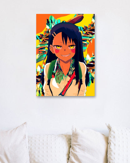 Nagatoro wpap art vector anime - @SyanArt