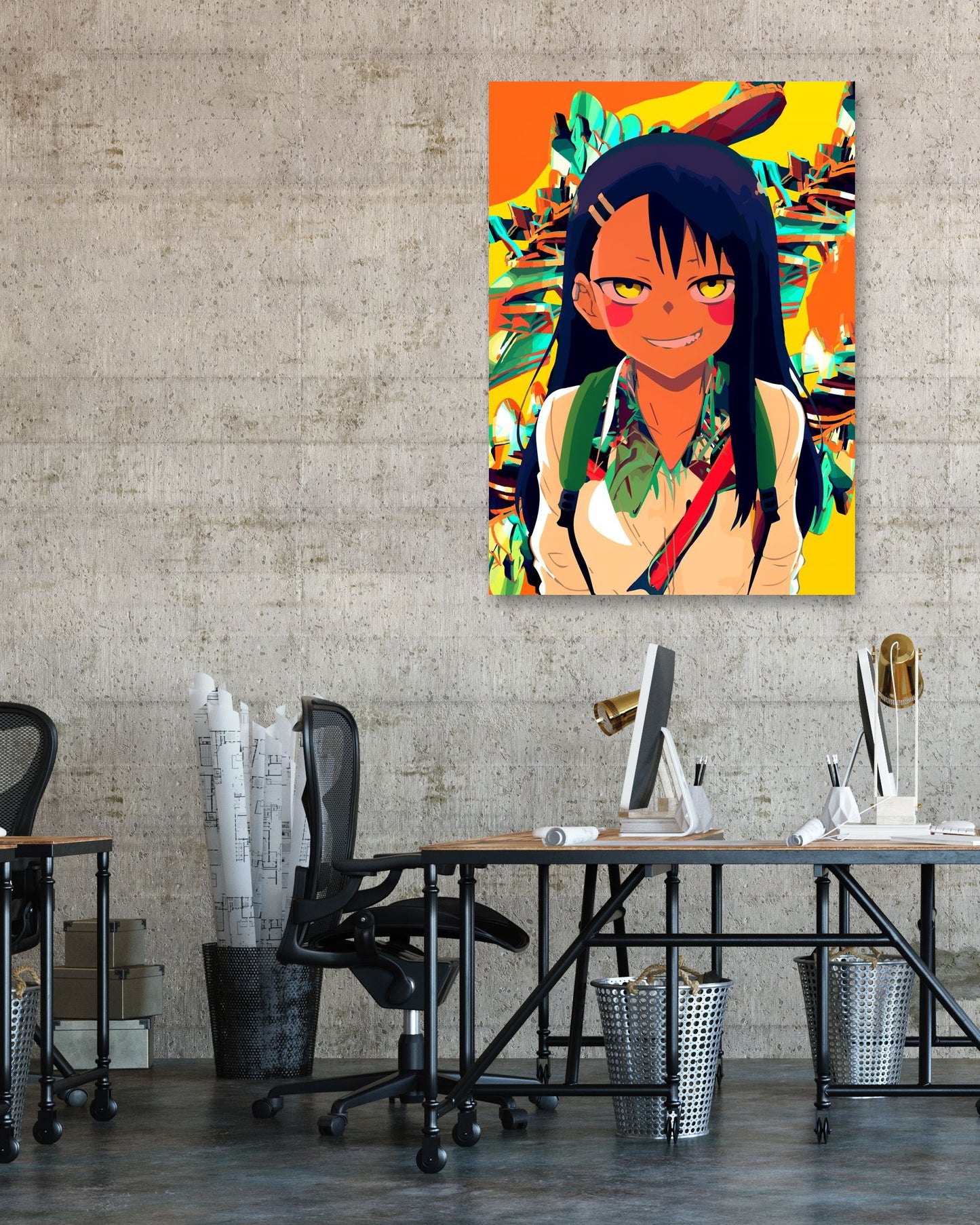 Nagatoro wpap art vector anime - @SyanArt