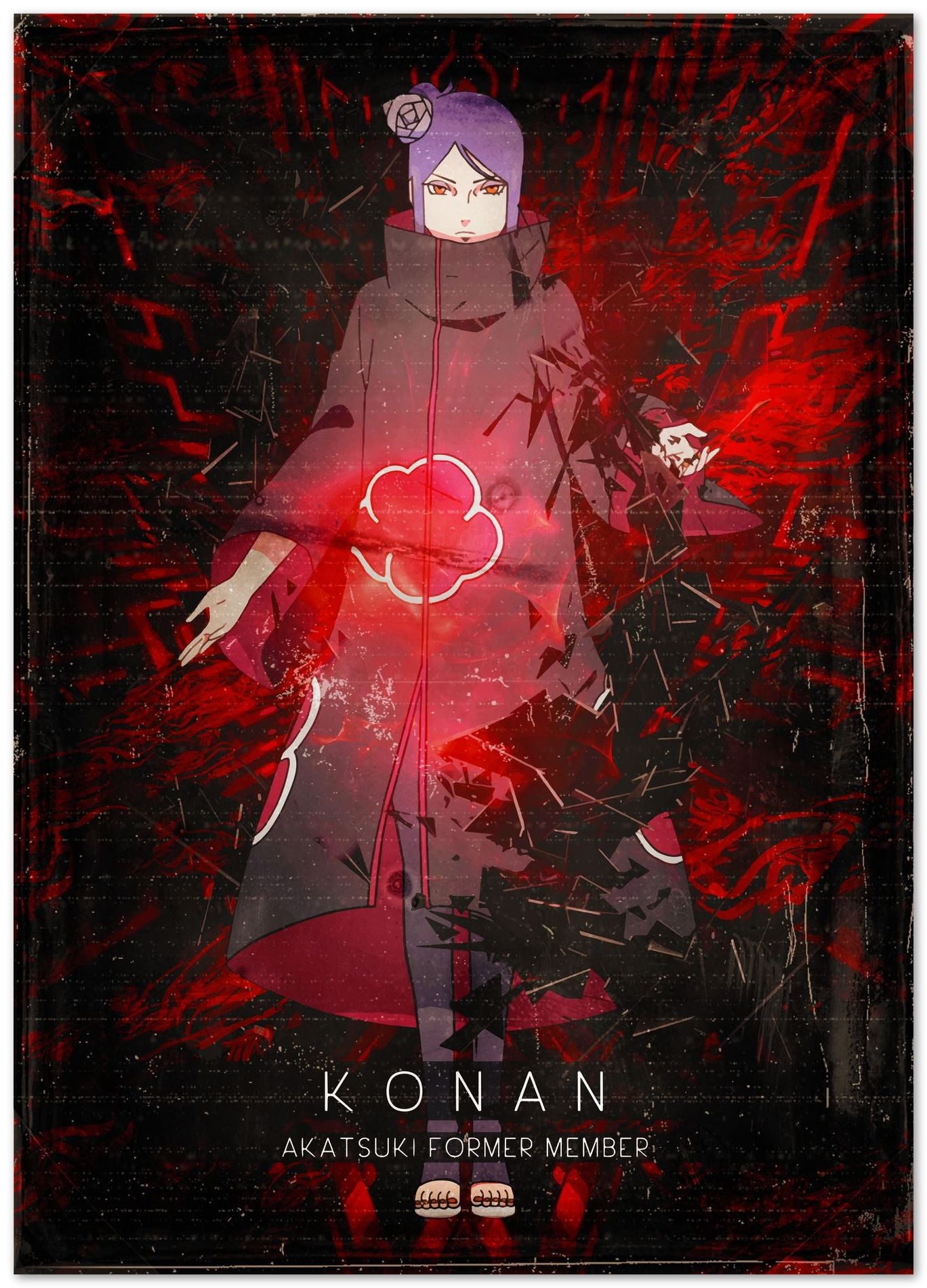 akatsuki konan - @SyanArt