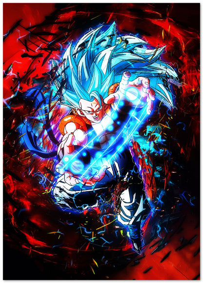 gogeta fusion dbz super saiyan 3 blue - @SyanArt