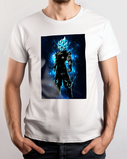 The ultimate blue god aura warrior dbz  - @SyanArt