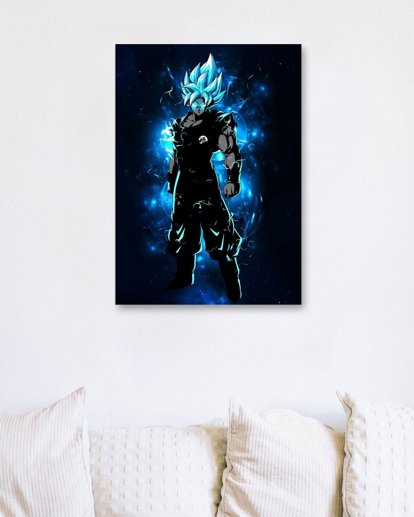 The ultimate blue god aura warrior dbz  - @SyanArt