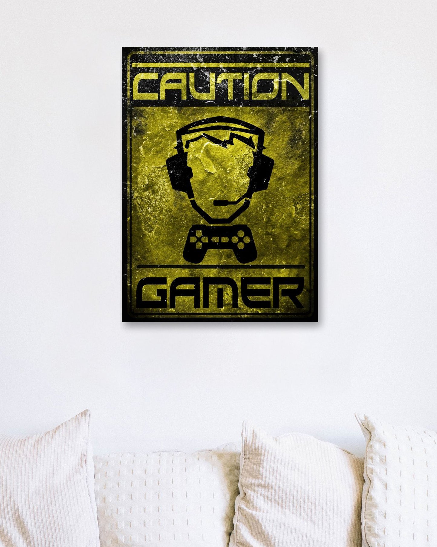 Caution gamer - @SyanArt