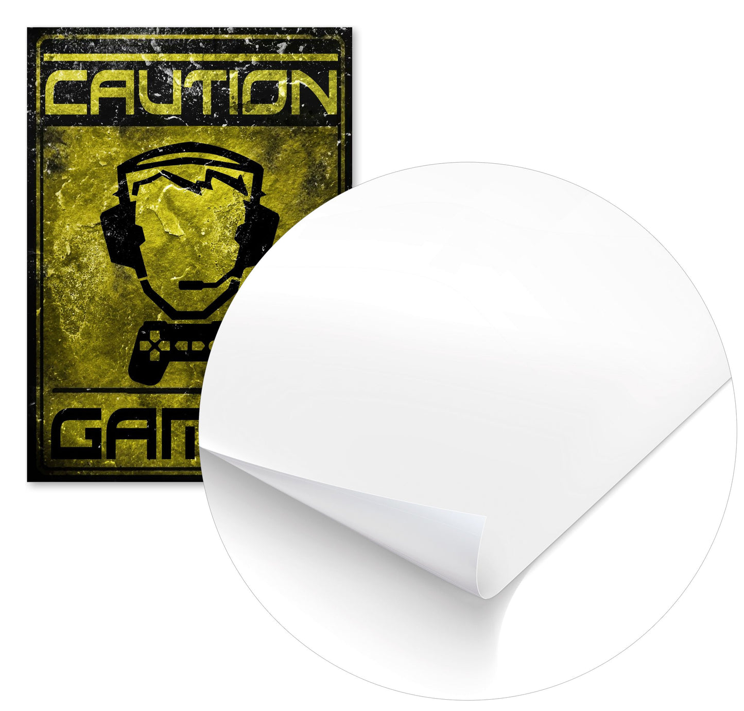 Caution gamer - @SyanArt