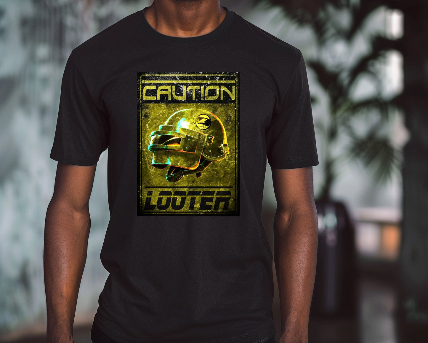 Caution looter pubg battleroyale sign - @SyanArt