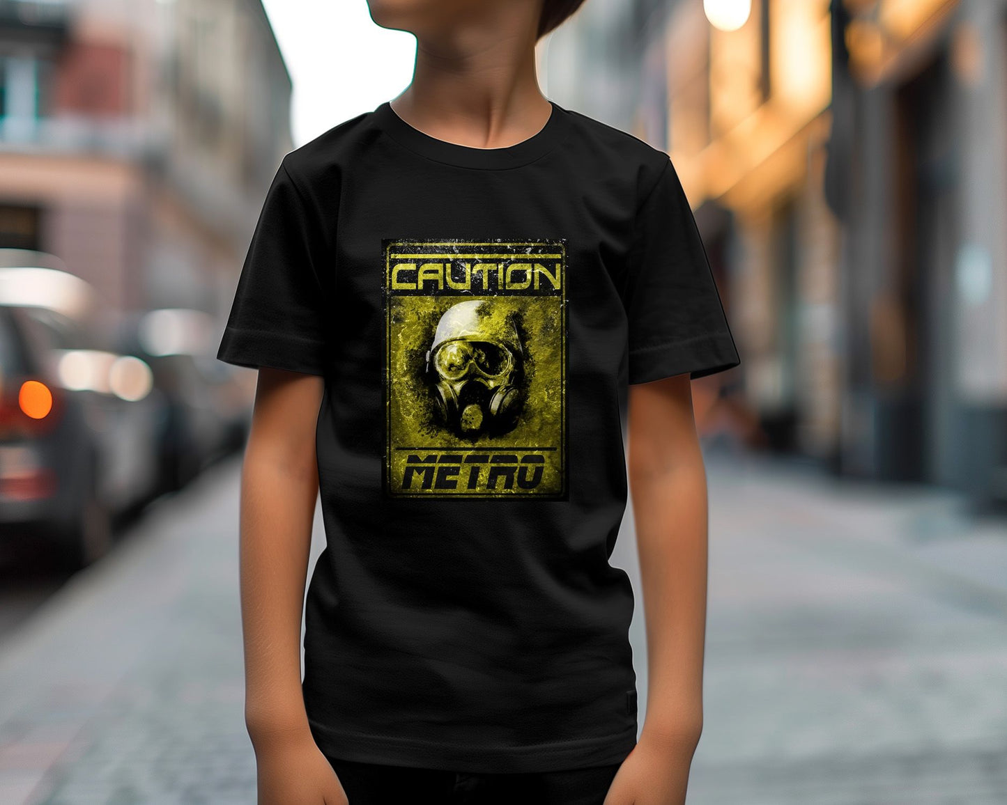 Caution metro mutants helmet gaming sign - @SyanArt