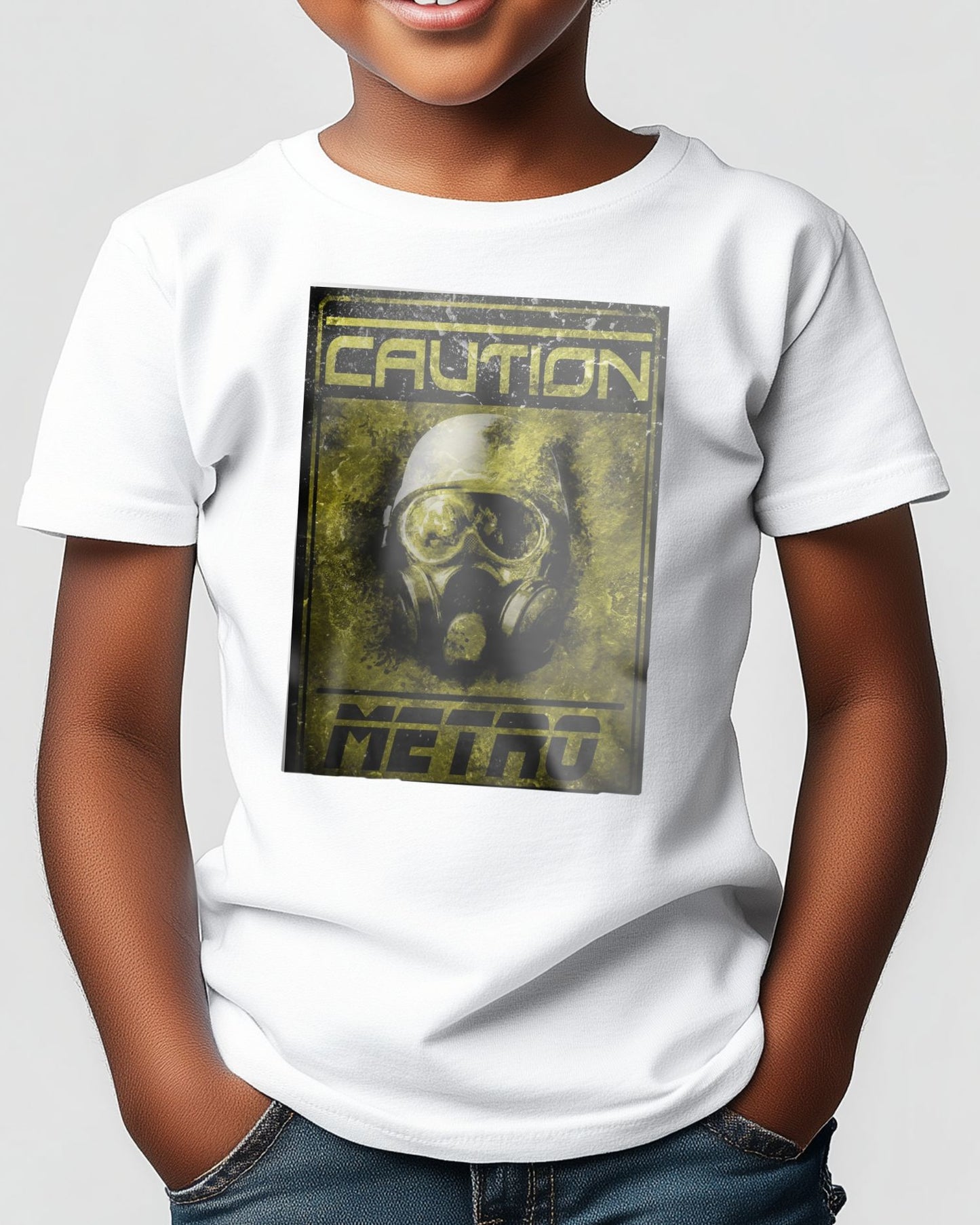 Caution metro mutants helmet gaming sign - @SyanArt