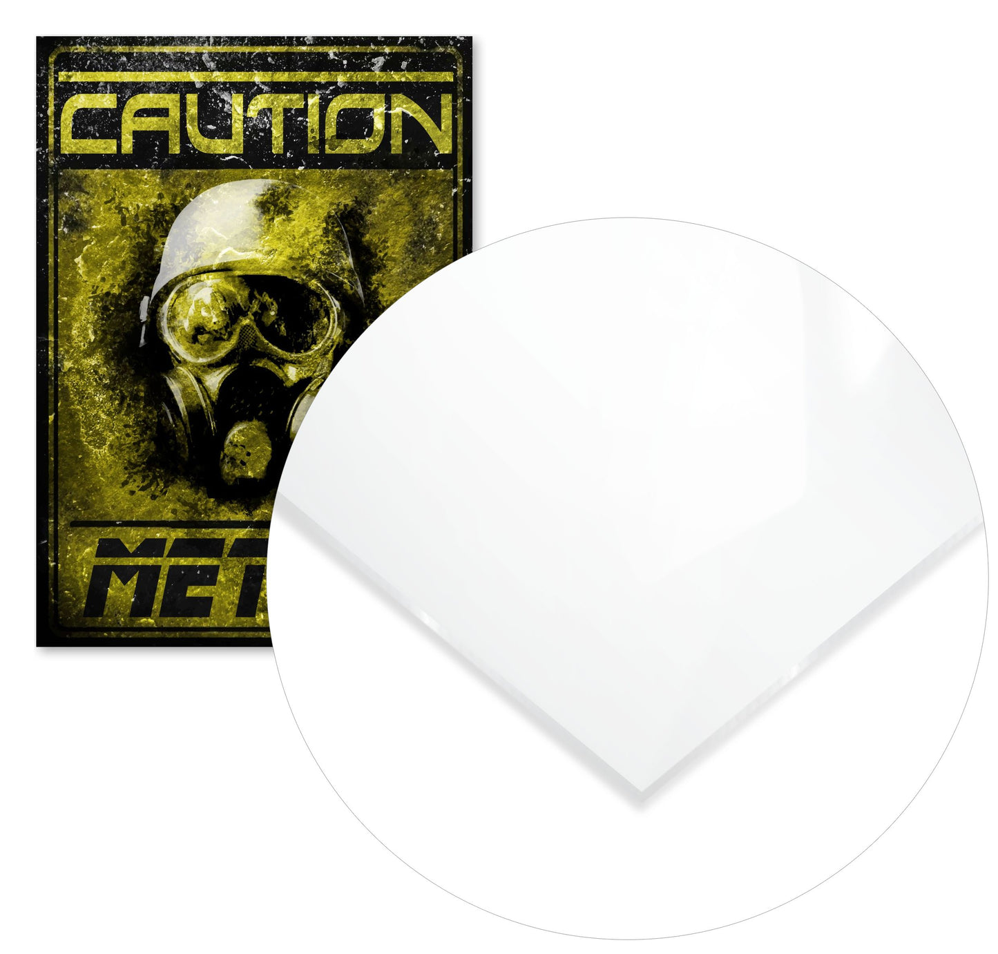 Caution metro mutants helmet gaming sign - @SyanArt