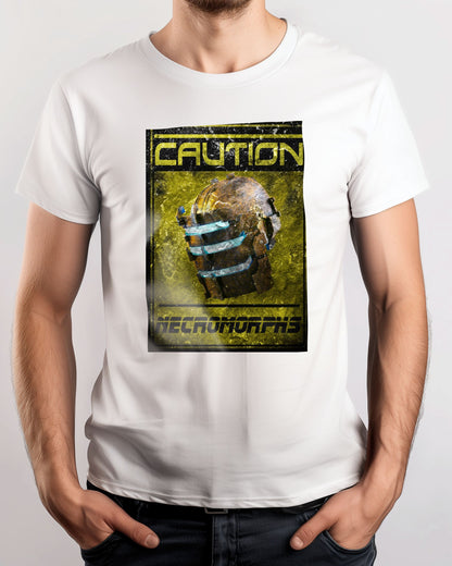 Caution dead space helmet - @SyanArt