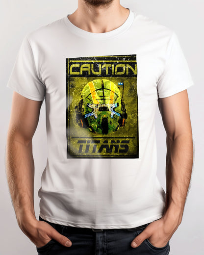 Caution titanfall helmet funny sign meme - @SyanArt