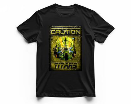 Caution titanfall helmet funny sign meme - @SyanArt