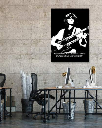 Jimmy page potrait - @widart