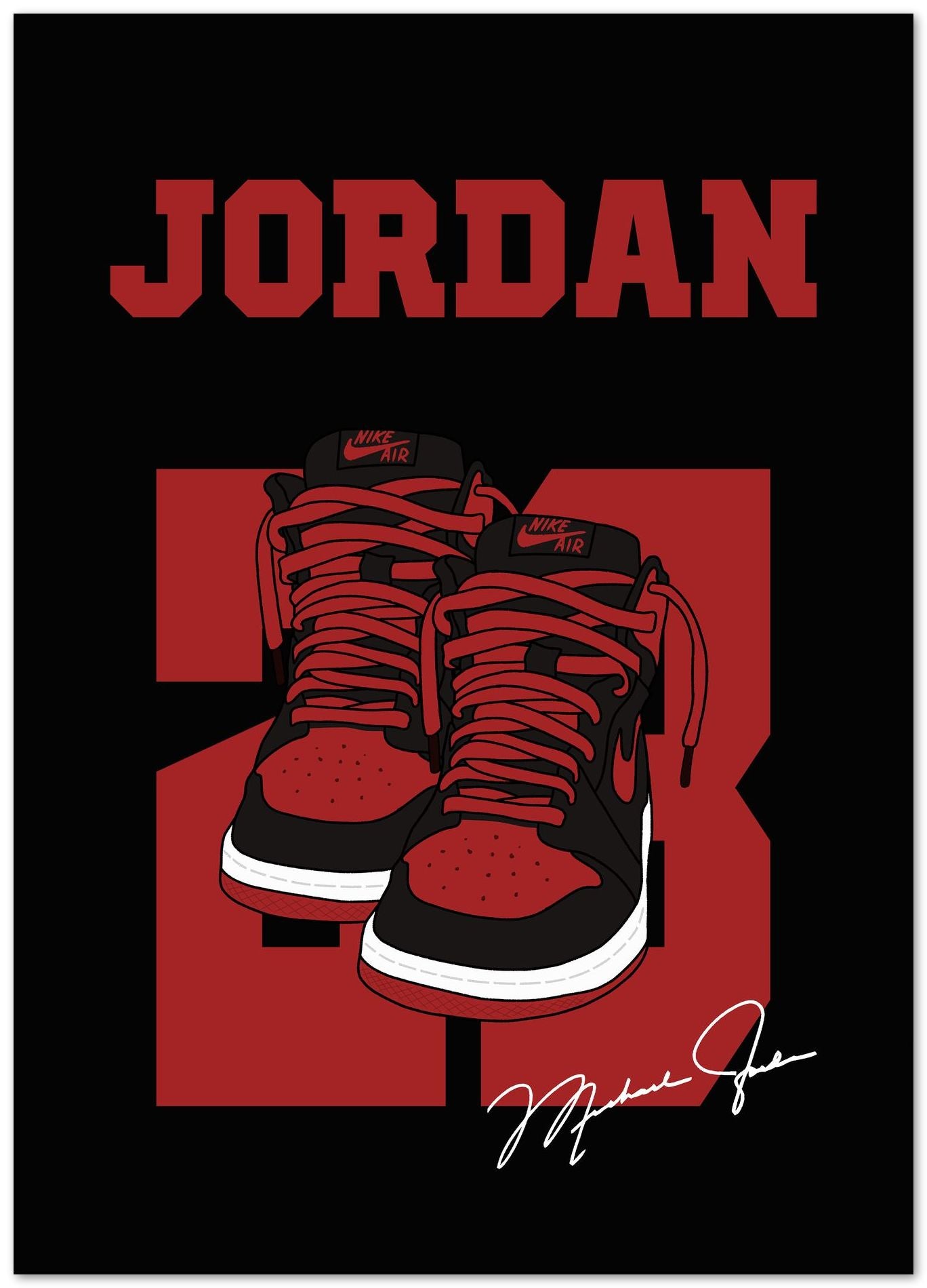 JORDAN 1 RETRO RED - @SNEAKHEAD