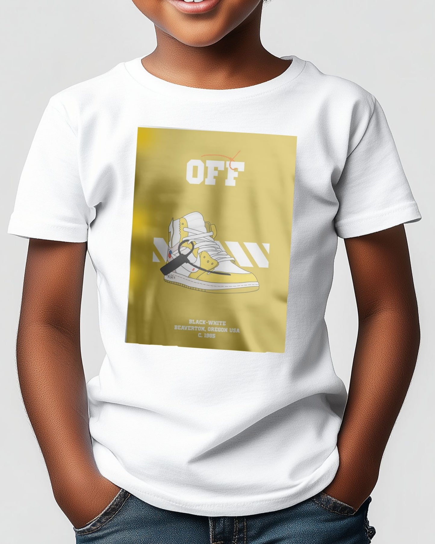 One retro x off yellow - @SNEAKHEAD