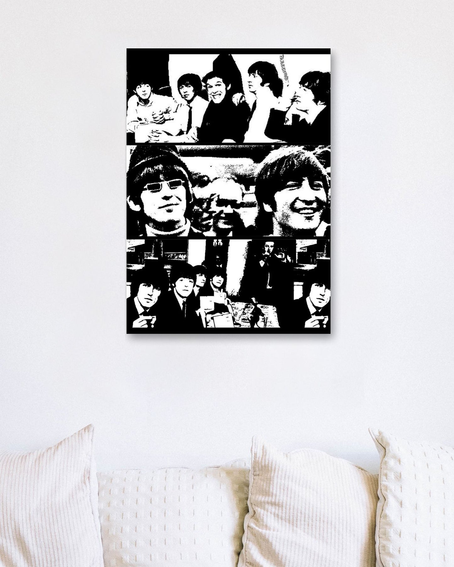 The Beatles college potrait - @widart