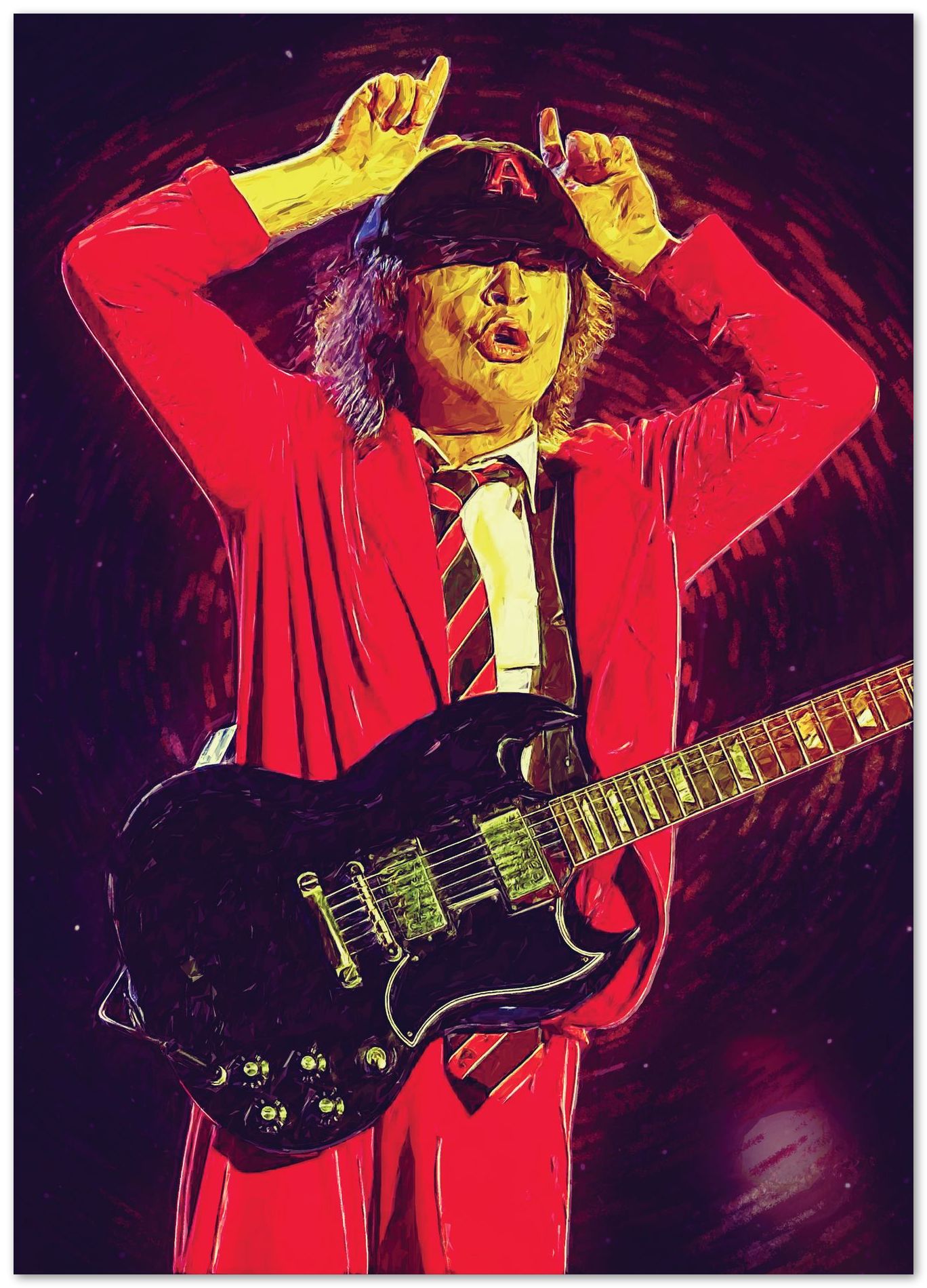 Angus Young - @Masahiro_art