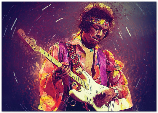 Jimi Hendrix - @Masahiro_art