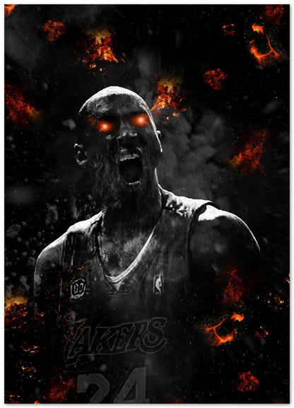 Kobe Bryant - Space Abstract - @Windriani