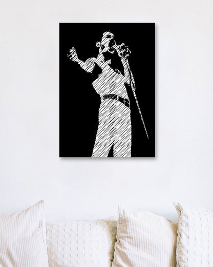 Freddie Mercury - @LegendArt