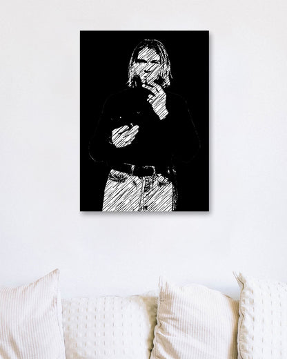 Kurt Cobain - @LegendArt