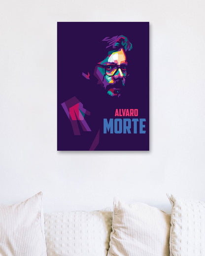 Alvaro Morte - @PopArtMRenaldy