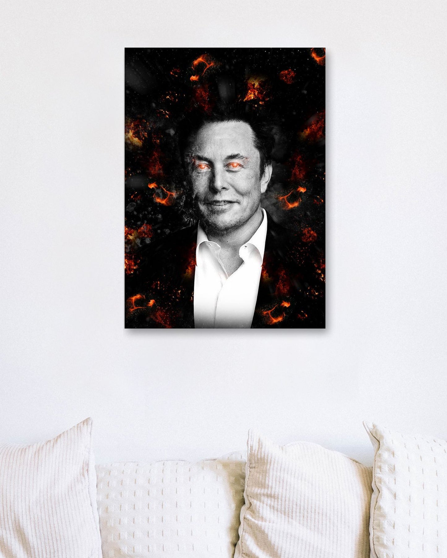 Elon Musk - Space Abstract - @Windriani