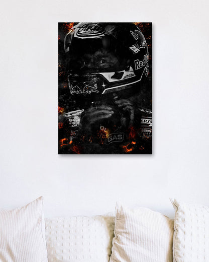 Dani Pedrosa Moto Gp - Space Abstract - @Windriani