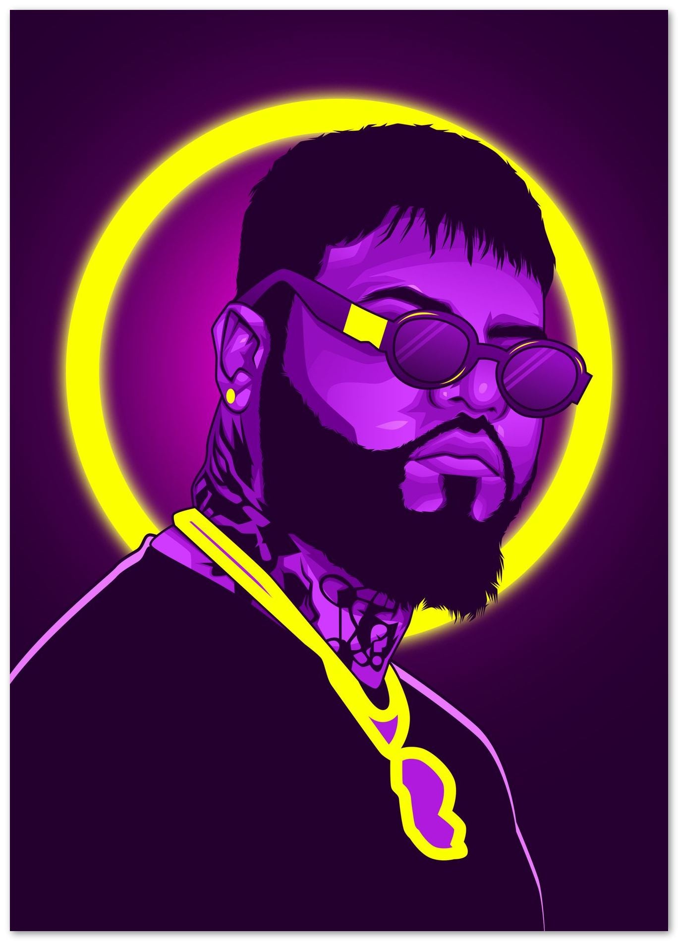 Farruko Neon - @ColorizeStudio