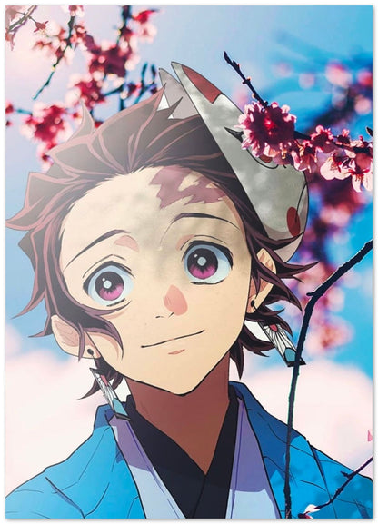 Tanjiro Sakura Flower - @Wasenglo