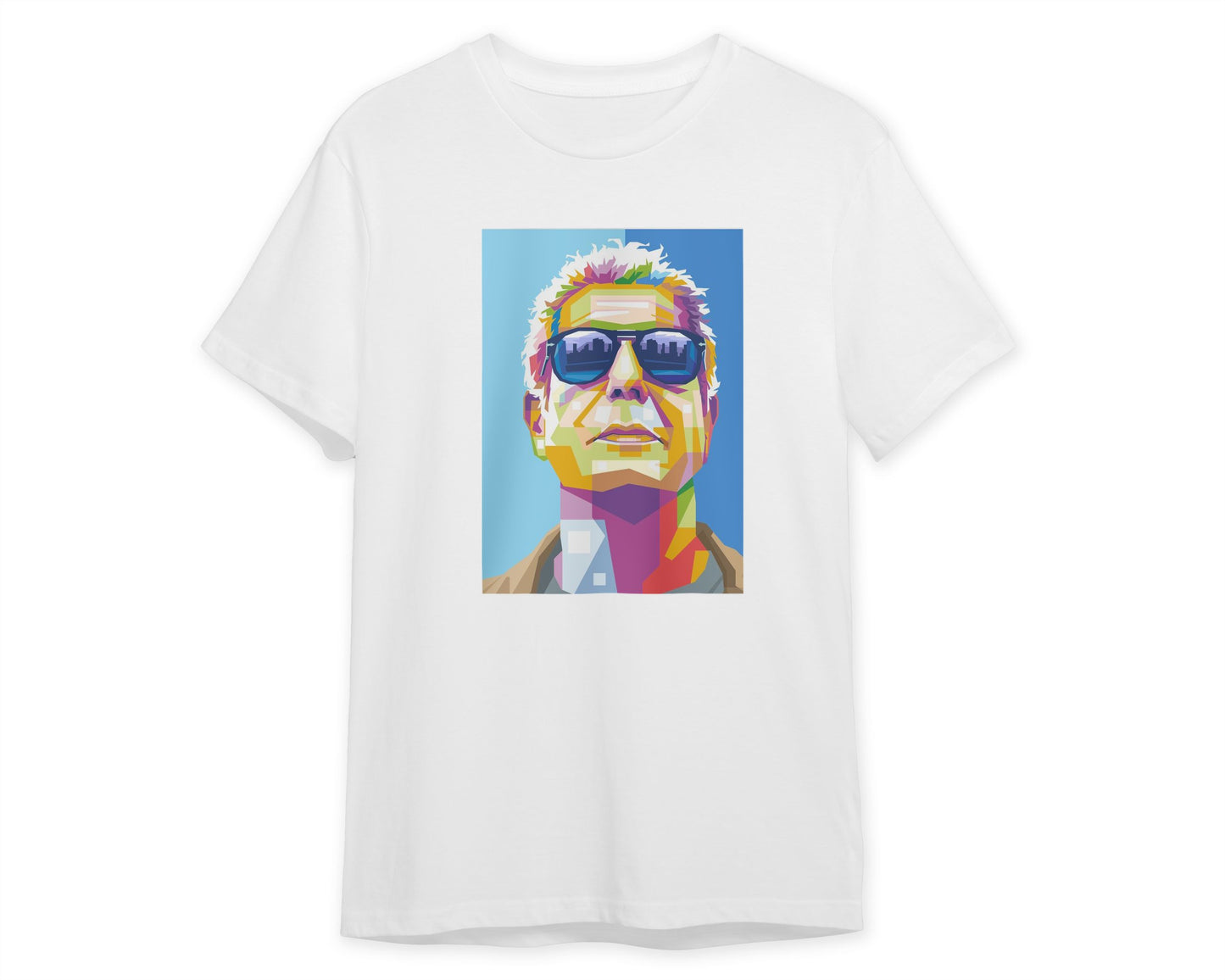 Anthony Bourdain in Pop Art - @WpapArtist