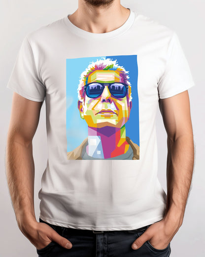 Anthony Bourdain in Pop Art - @WpapArtist