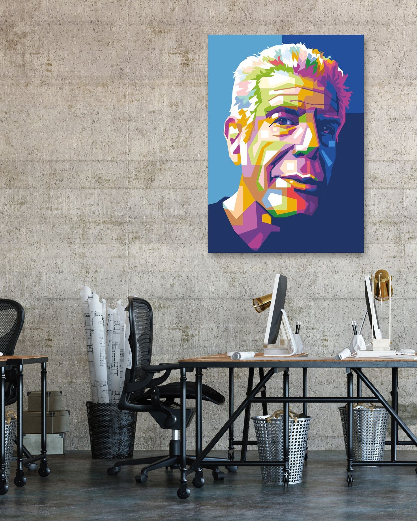 Anthony Bourdain Chef In Pop Art - @WpapArtist