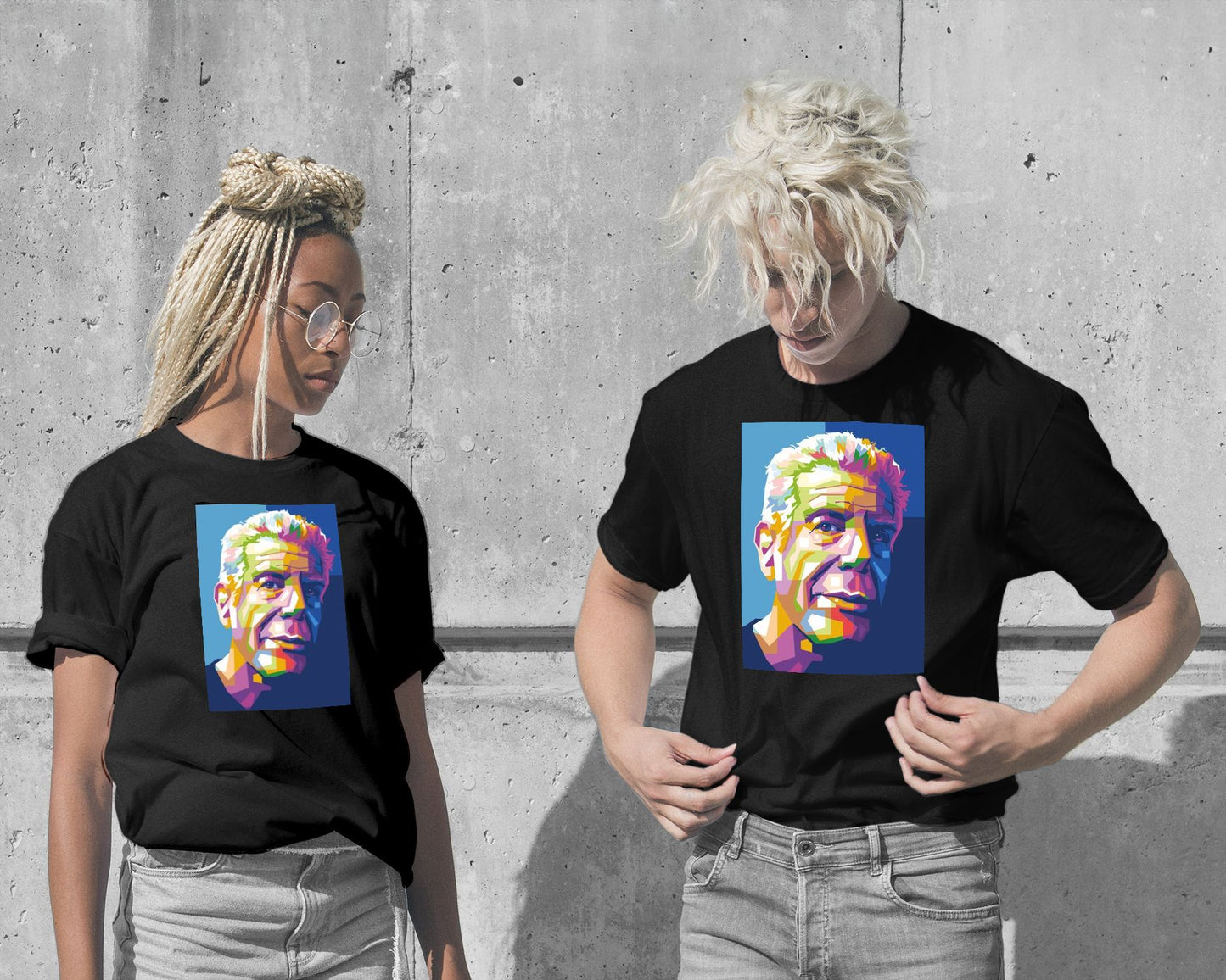 Anthony Bourdain Chef In Pop Art - @WpapArtist