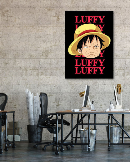 Luffy D Monkey - @RezekiArt