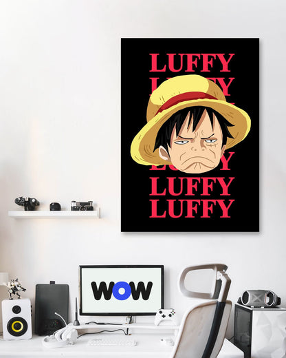 Luffy D Monkey - @RezekiArt