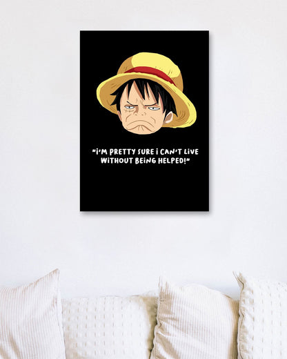 Luffy D Monkey - @RezekiArt