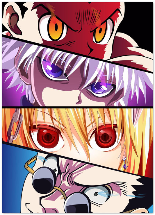 Hunter x Hunter Anime Eyes - @WpapArtist
