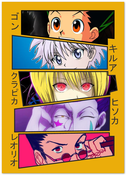 Hunter x Hunter Eyes - @WpapArtist