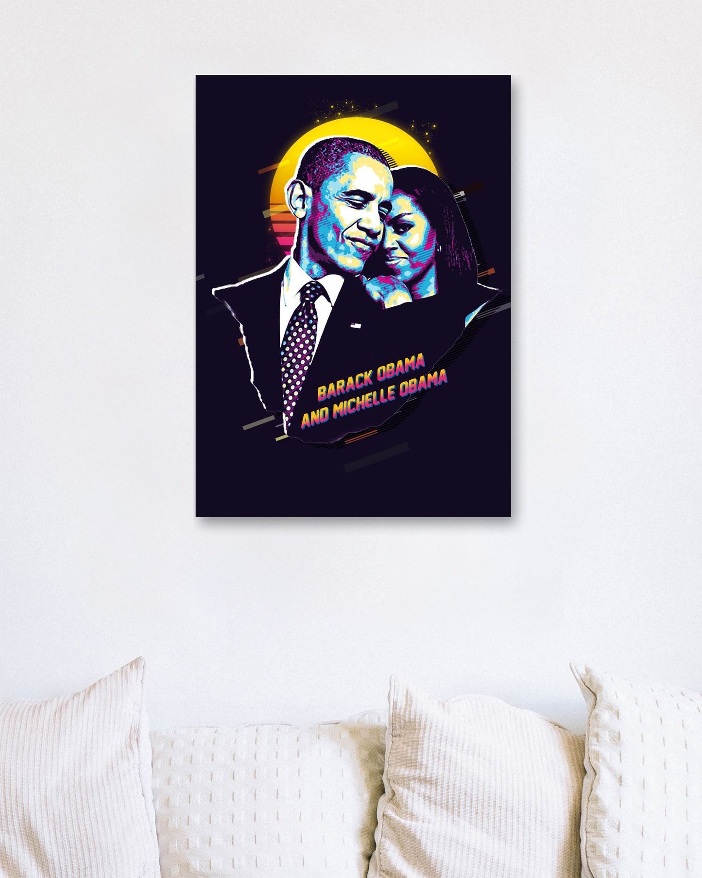 Barrack Obama And Michelle Obama - @WpapArtist