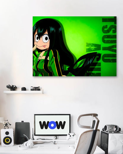 Academia Tsuyu - @Wasenglo