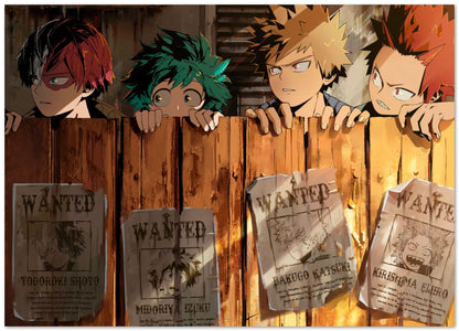 Wanted Hero Academia - @Wasenglo