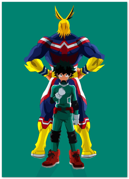 All Might and Deku - @Wasenglo