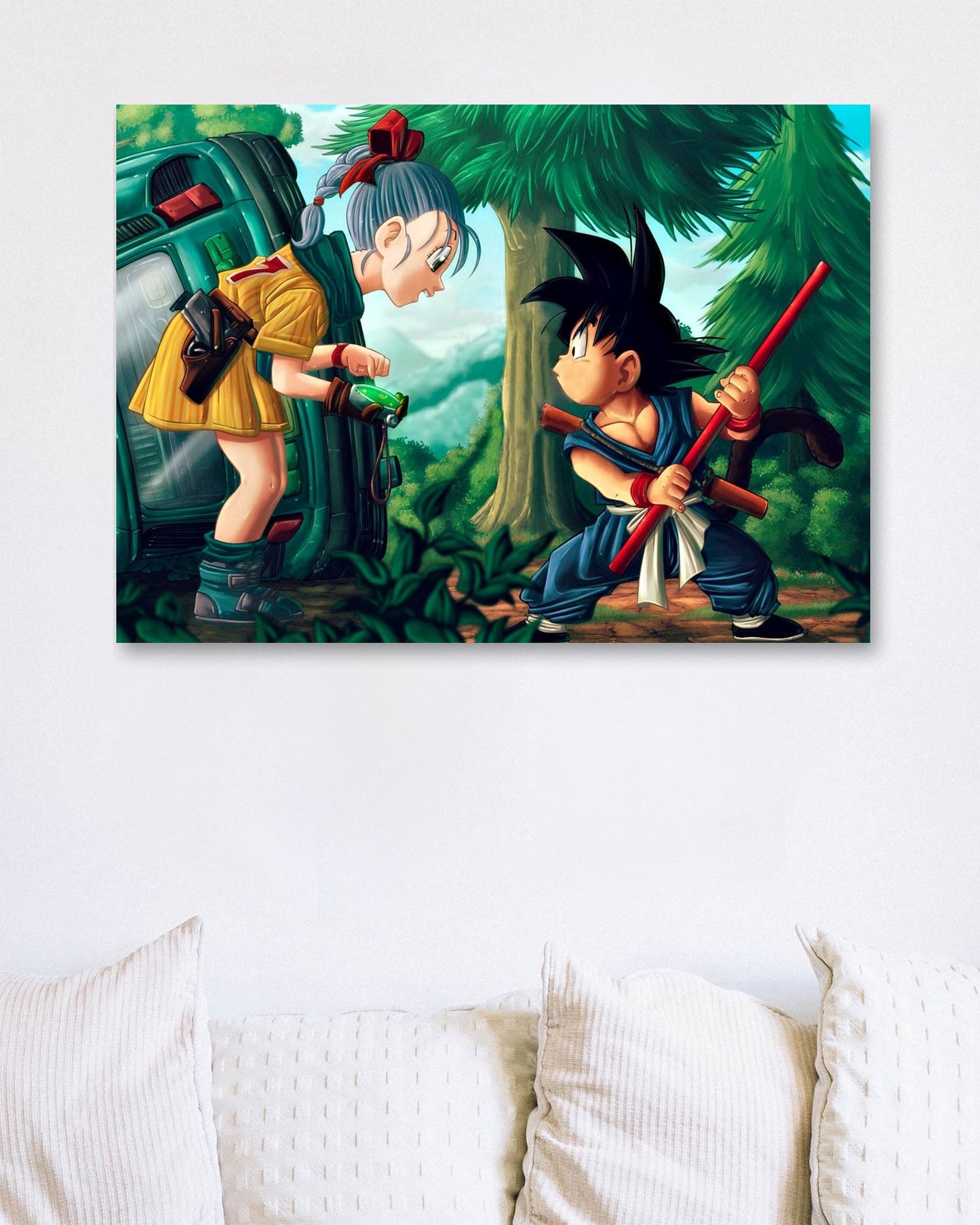 Bulma and Goku - @Wasenglo