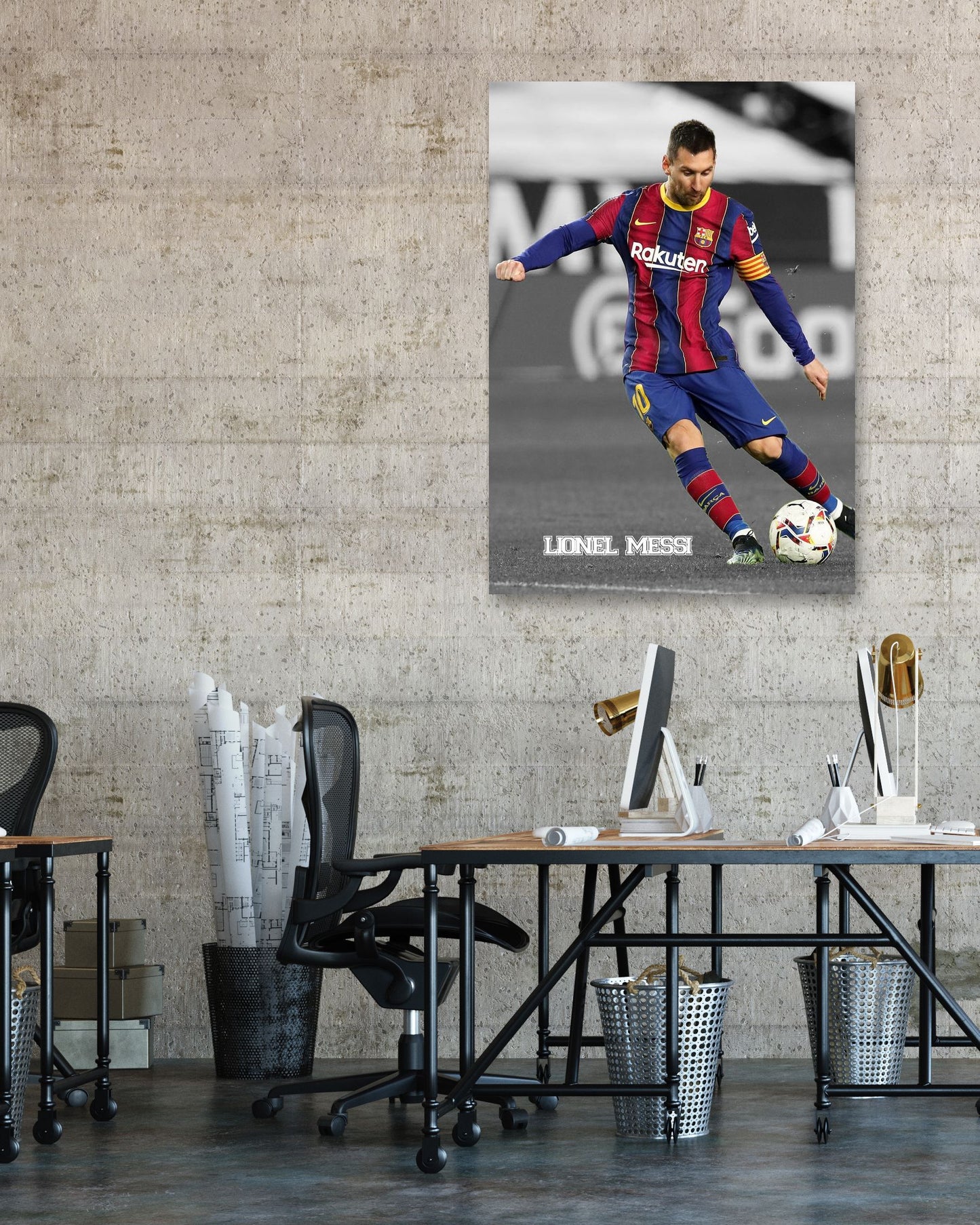 Lionel Messi 5 - @JeffNugroho